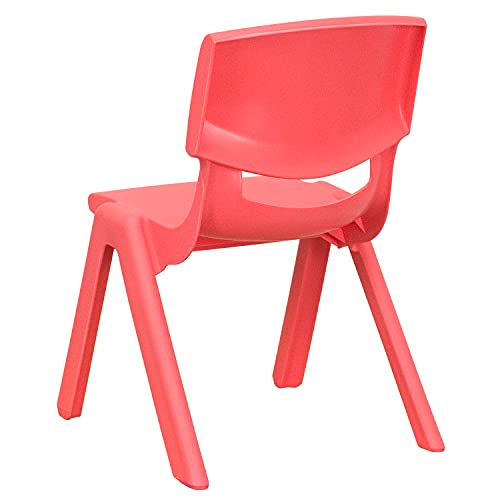 Blue Plastic Stackable School Chair 4 Pack Q106