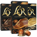Espresso Capsules, 30 Count Variety Pack Vanilla/Chocolate/Caramel, Single-Serve Aluminum Coffee Capsules P2279