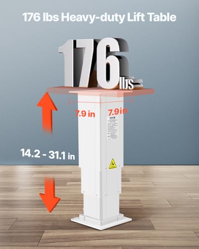 Electric Lifting Column System, 176 lbs Lift Table, Adjustable Desk Column O794659