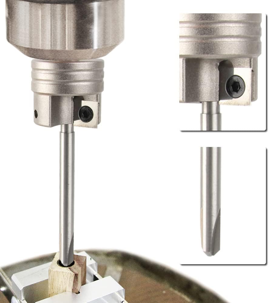 Pen Barrel Trimmer Kits with No-Sharpening Cutting Head, 7mm, 10mm Pen Mill Pilot Cutter Shafts, Pack of 2 H1831