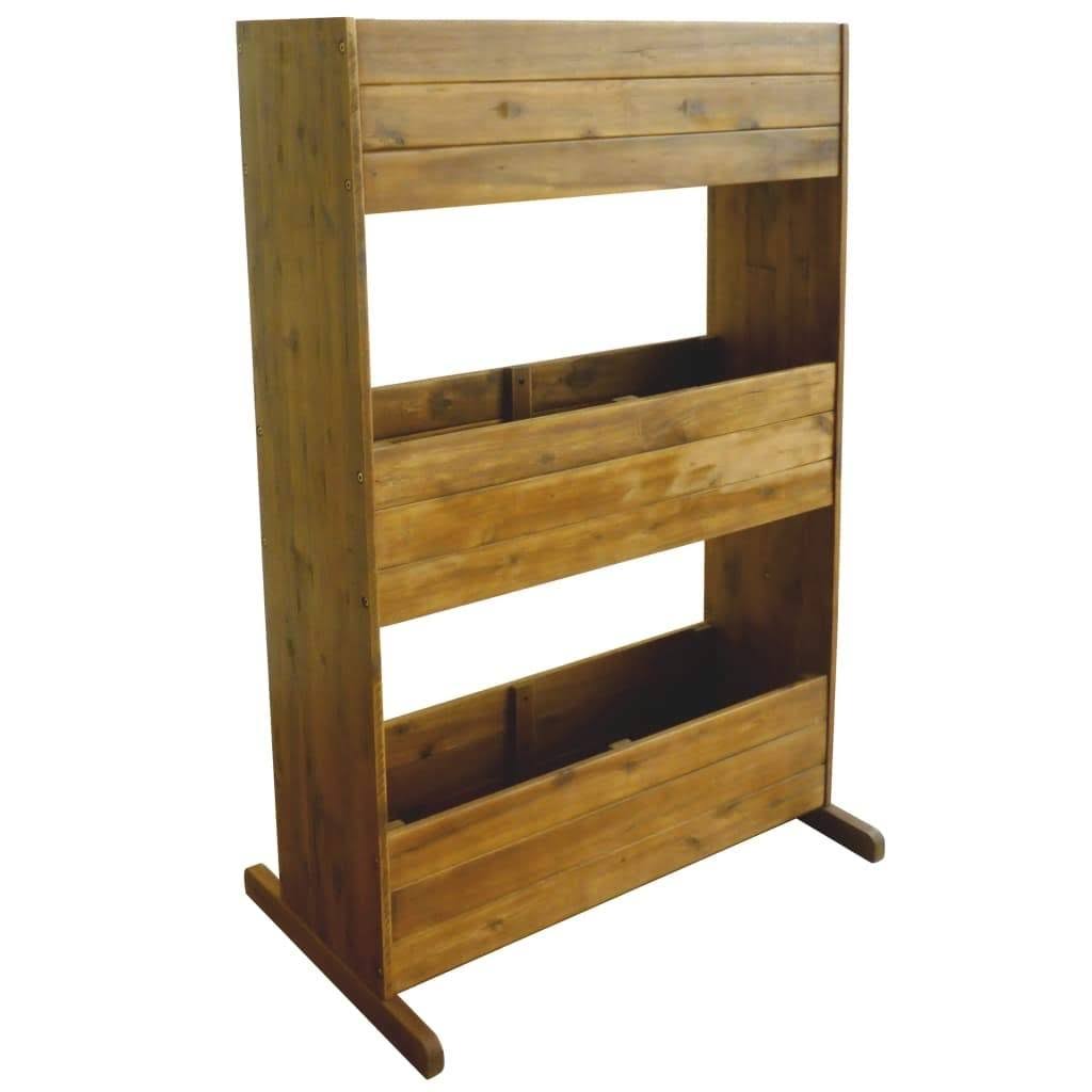 3-Tier Solid Acacia Wood Raised Bed C9100