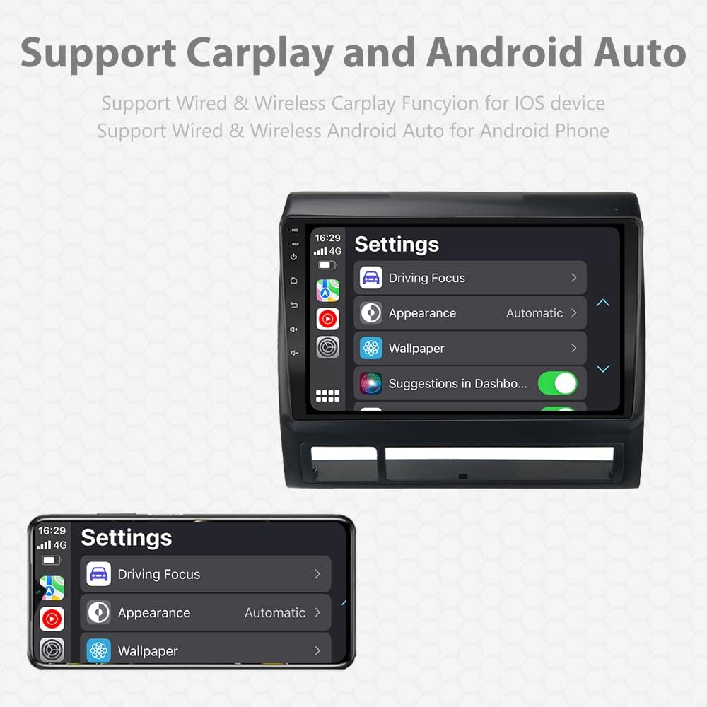 Android 11 Car Radio 9 inch Touch Screen Bluetooth USB Player F649675
