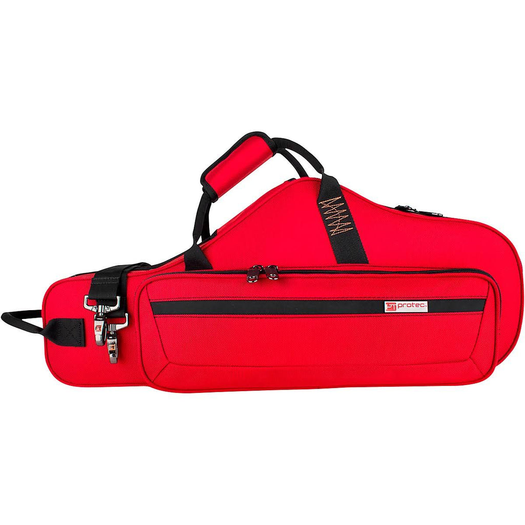 Red Contoured Alto Sax Case S7352
