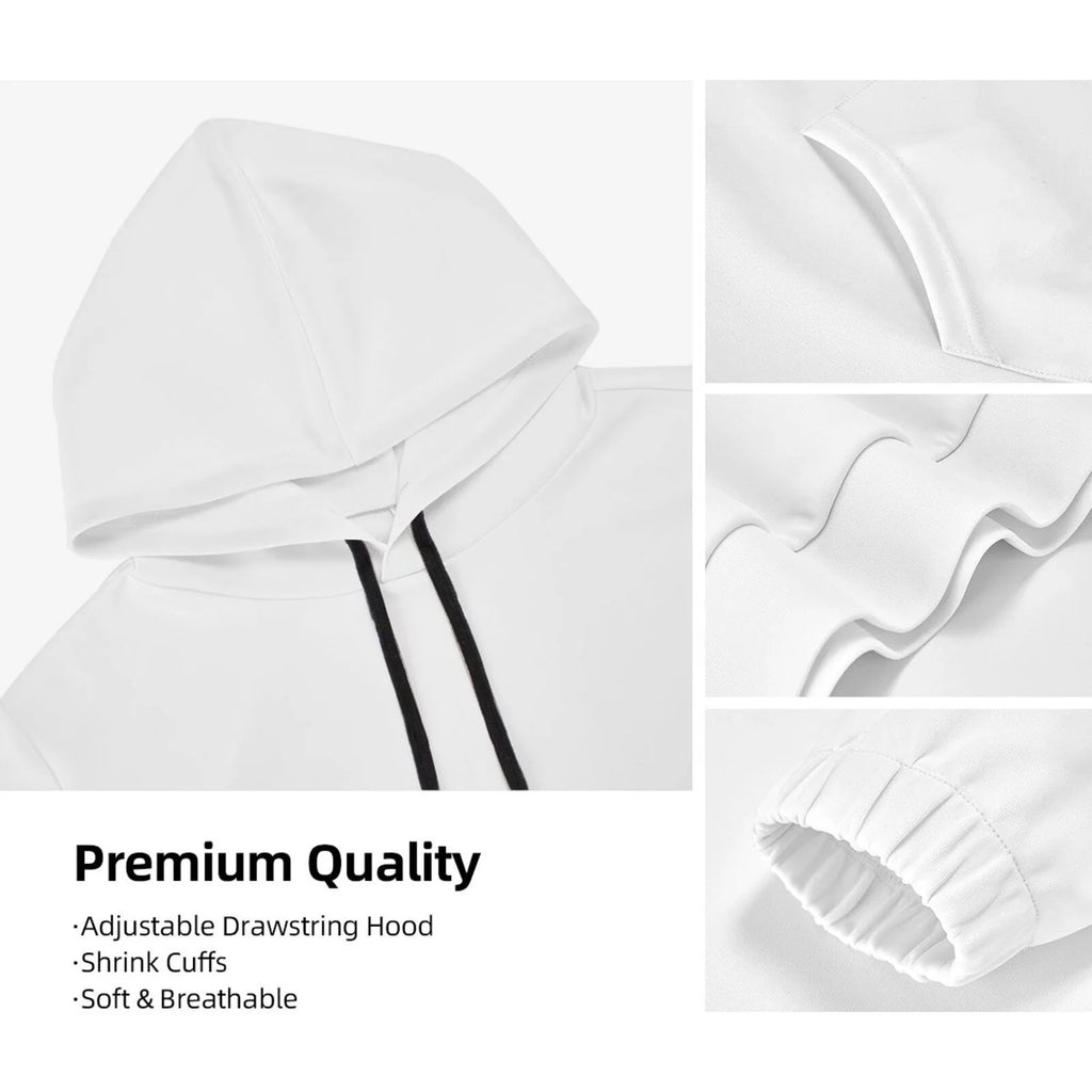3D Print Hooded Sweatshirt Q70646
