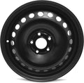 16 Inch 5 Lug Black Steel Wheel F363