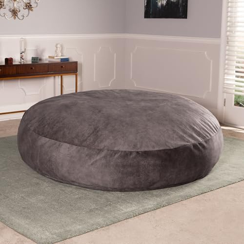 Charcoal Convertible Bean Bag Bed K63286