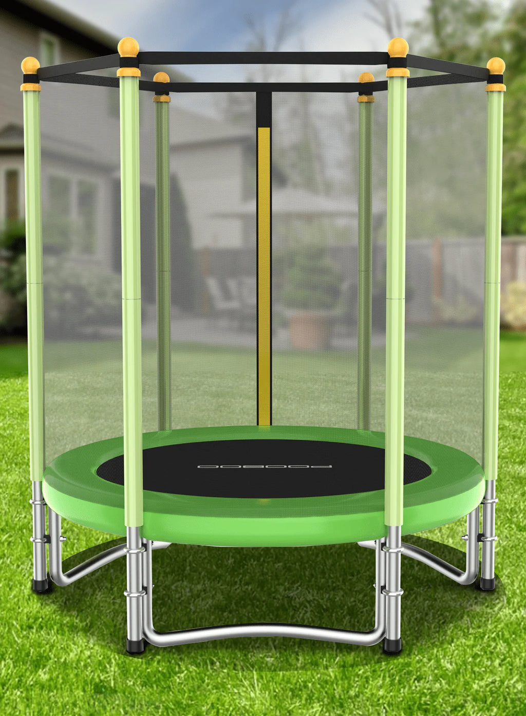 55 Trampoline with Safety Enclosure Net N8972