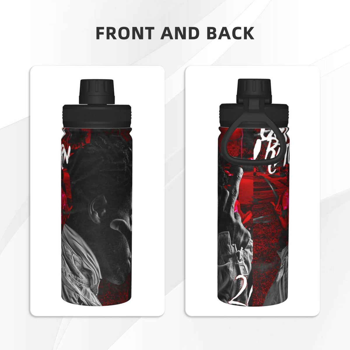 18OZ Stainless Steel Insulated Water Bottle I926208