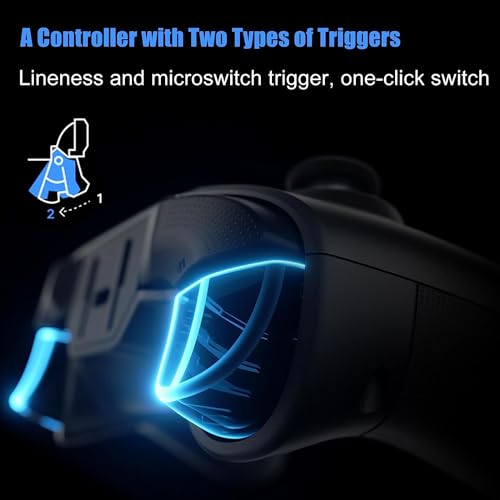 PC Controller with Hall Joystick and 6 Macros Buttons C729145