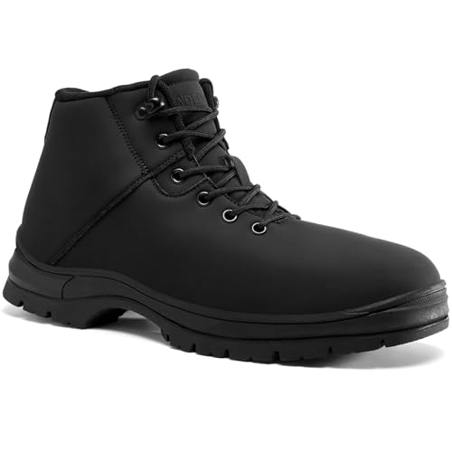 Mens Lightweight Water Resistant Mid Ankle Hiking Boots D8155