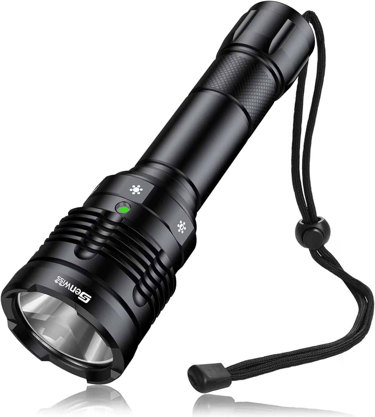 Rechargeable Underwater Dive Flashlight with Battery and Charger T1538