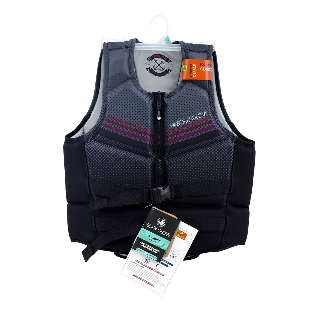 Black Medium Life Jacket Vest Z54349
