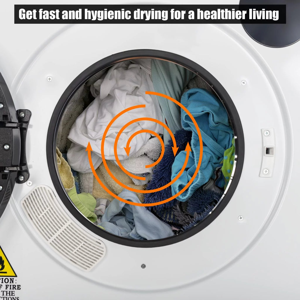 3.5 cu. ft. Portable Electric Stainless Steel Dryer P58527