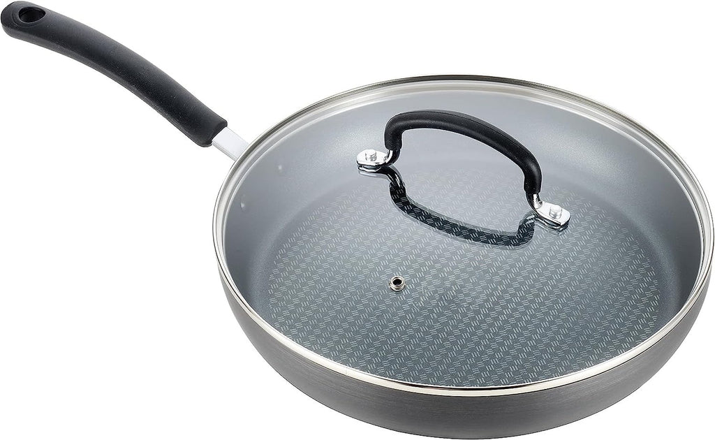 Nonstick Fry Pan 10 Inch Oven Safe Dishwasher Safe Black P5030