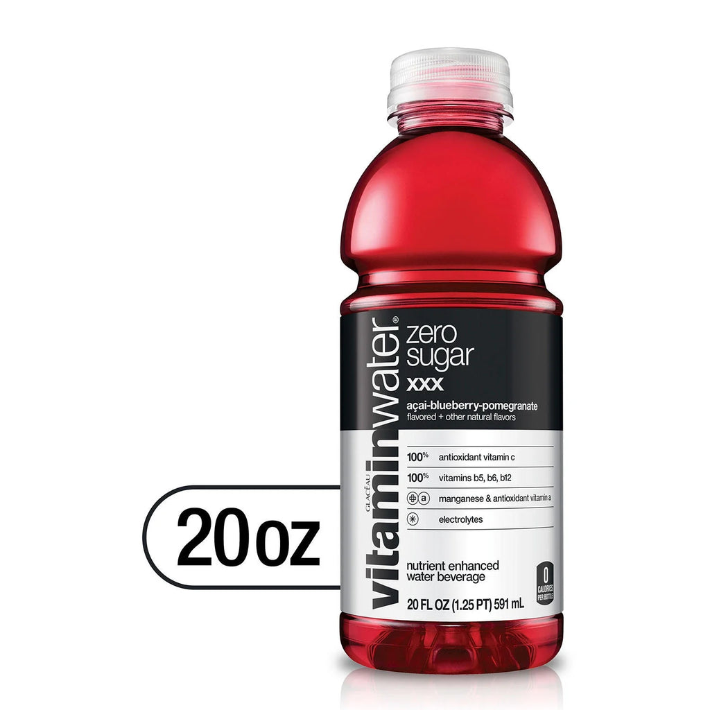Vitaminwater Zero Variety Pack, 20 Fluid Ounce (20 Pack) K379476