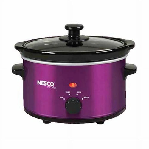 1.5 Qt Slow Cooker Metallic Violet Z47342