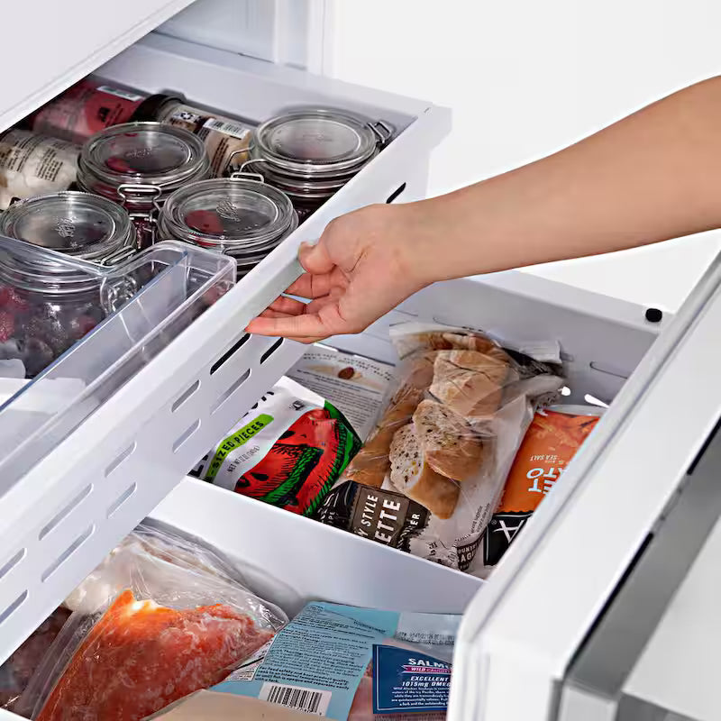 36 in. 3-Door French Door Refrigerator with Internal Water and Ice Dispenser in Stainless Steel V98936