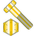 3/8-24 x 2x22 Hex Head Cap Screw Steel Zinc Yellow Grade 8 100 Pack D217194