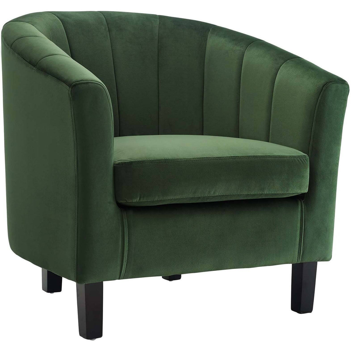 Light Blue Performance Velvet Armchair Set of 2 Q80584