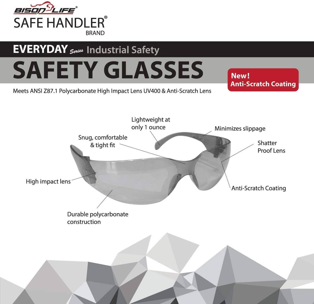Red Safety Glasses Pack of 144 O549722