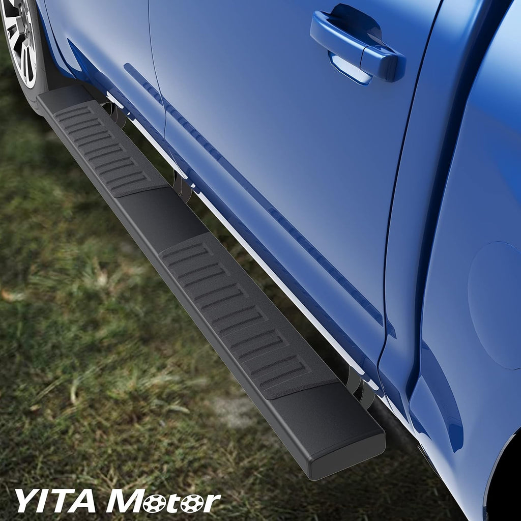 6 Inches Aluminum Black Running Boards M681755