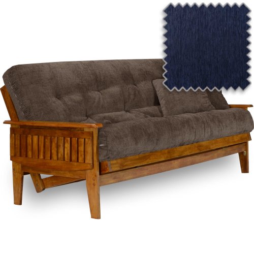 Full Size Futon Set with Frame and 8" Mattress D479