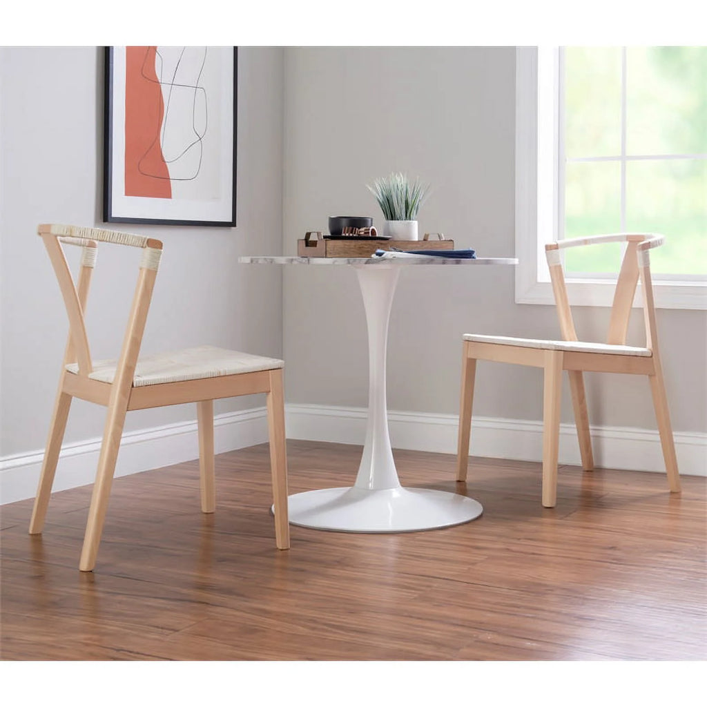 Mid-Century Beech Wood Chair O689