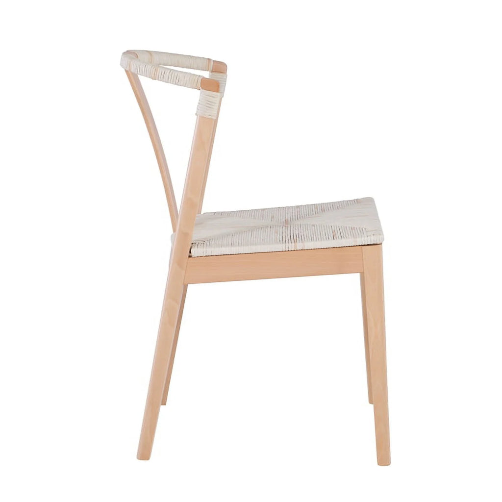 Mid-Century Beech Wood Chair O689