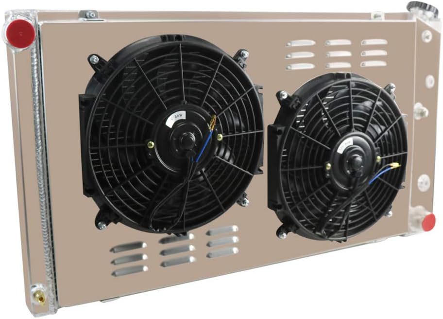 3 Row Aluminum Radiator with 12 Inches Fan and Shroud O856802