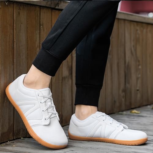 Men's Mesh Lace-Up Flat Casual Sneakers F35420