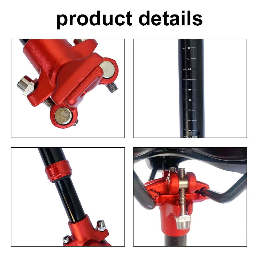 MTB Bike Suspension Seatpost Aluminum Alloy 31.6mm C667