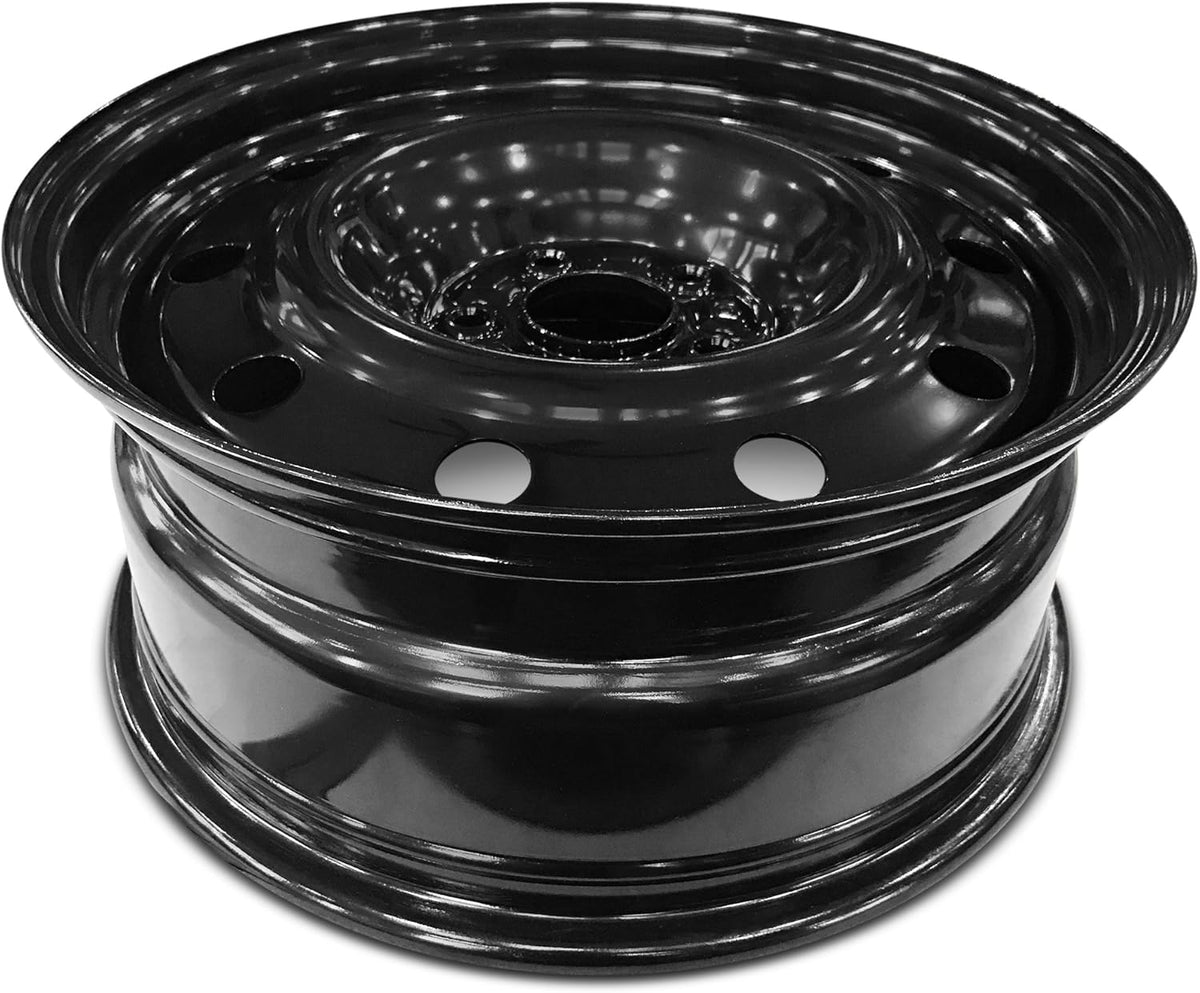 17 Inch 5 Lug Black Steel Rim E776