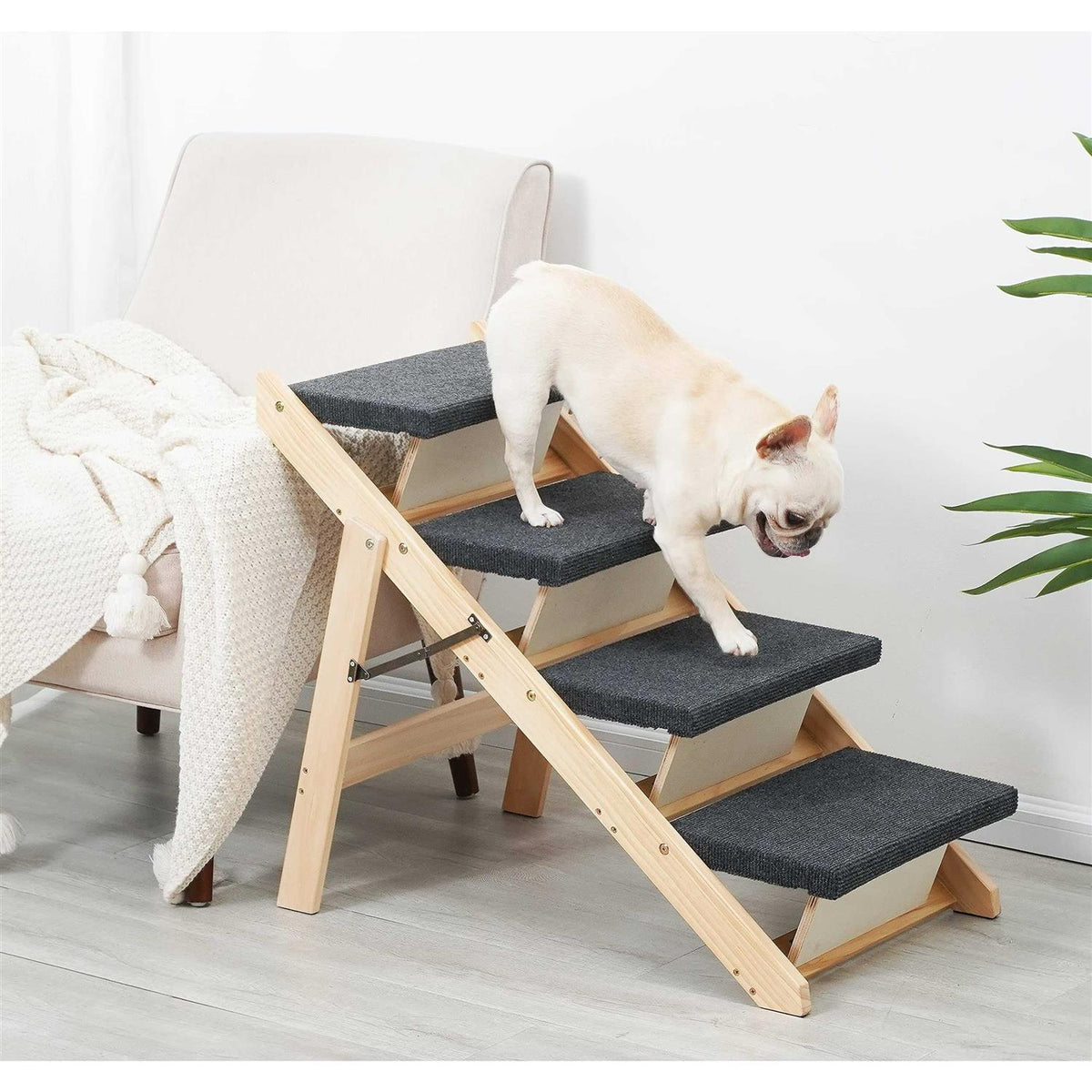 Wooden Pet Stairs L118