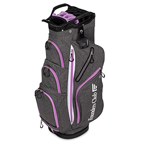 15 Way Full Length Divider Golf Push Cart Bag with Rain Cover E2014