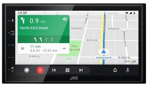 6.8" Bluetooth Digital Media Car Receiver with Backup Cam N470206