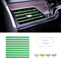 Pink Car Air Vent Decoration Trim Strips, Pack of 10 I878622