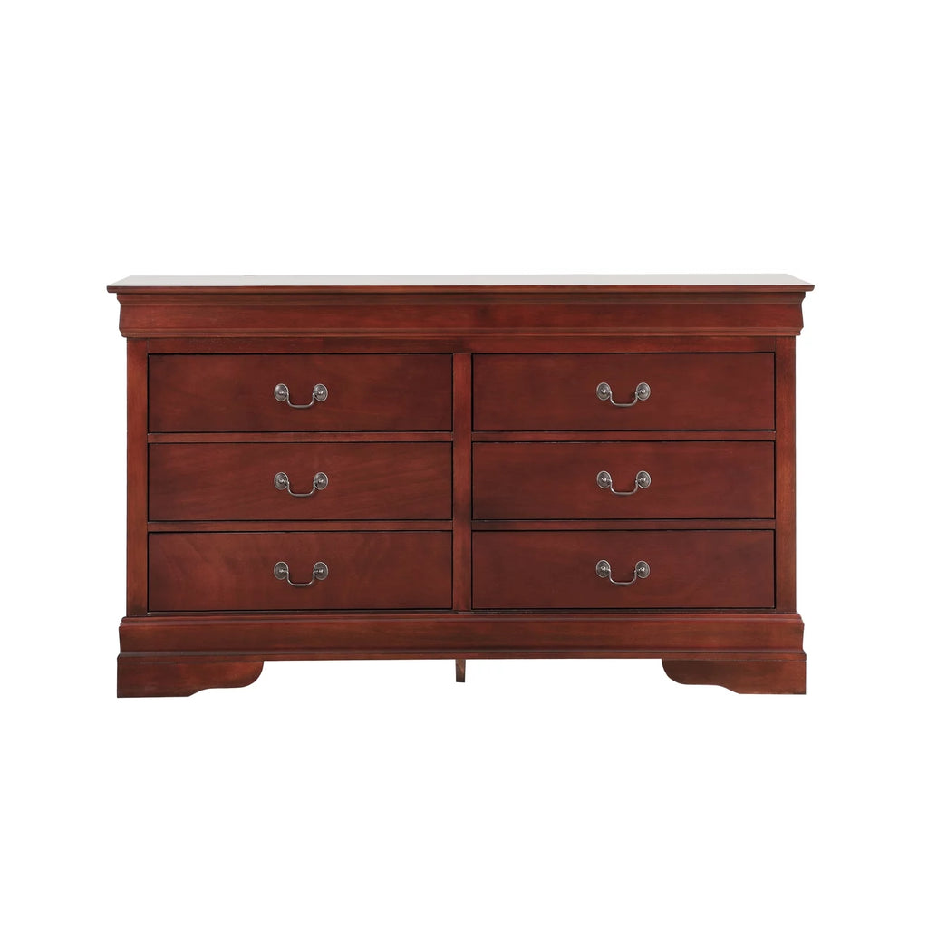 Cherry 6 Drawer Dresser K31852