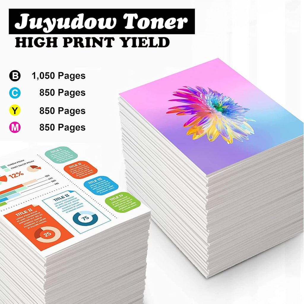 Toner Cartridge for HP 215A 215X W2310A W2311A W2312A W2313A Compatible for HP Color Pro MFP M182 M183 M155 Printer, 4 Packs M805919