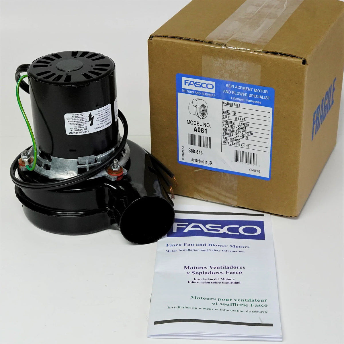 Motor for Magic Chef HWC Series U630515
