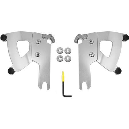 Polished Trigger Lock Mount Kit for Road Warrior Fairing X39913