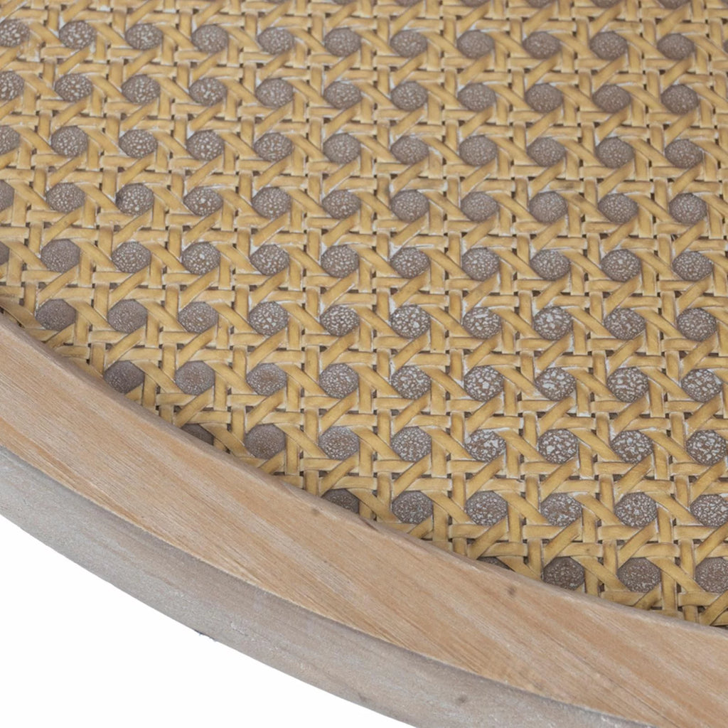 Natural Wood Rattan Coffee Table P886
