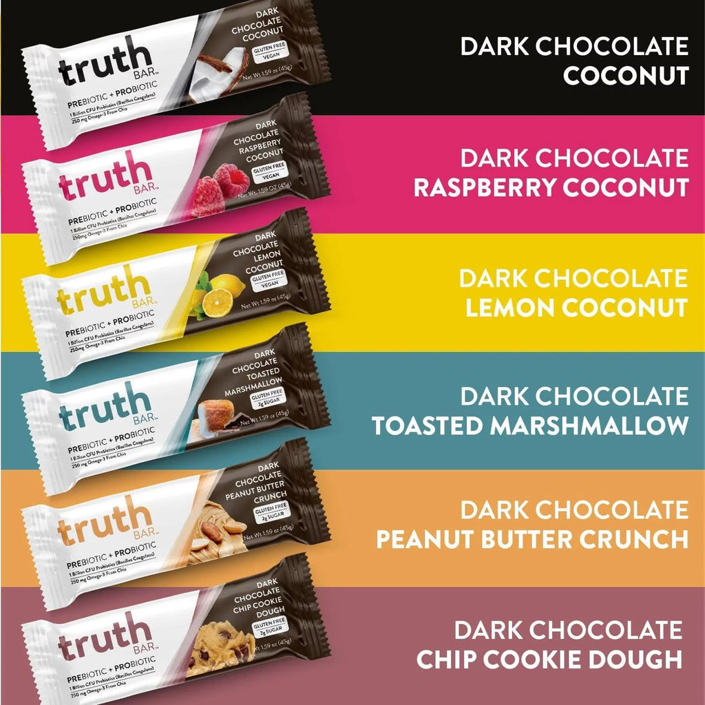 Dark Chocolate Lemon Coconut (12 Pack) N111