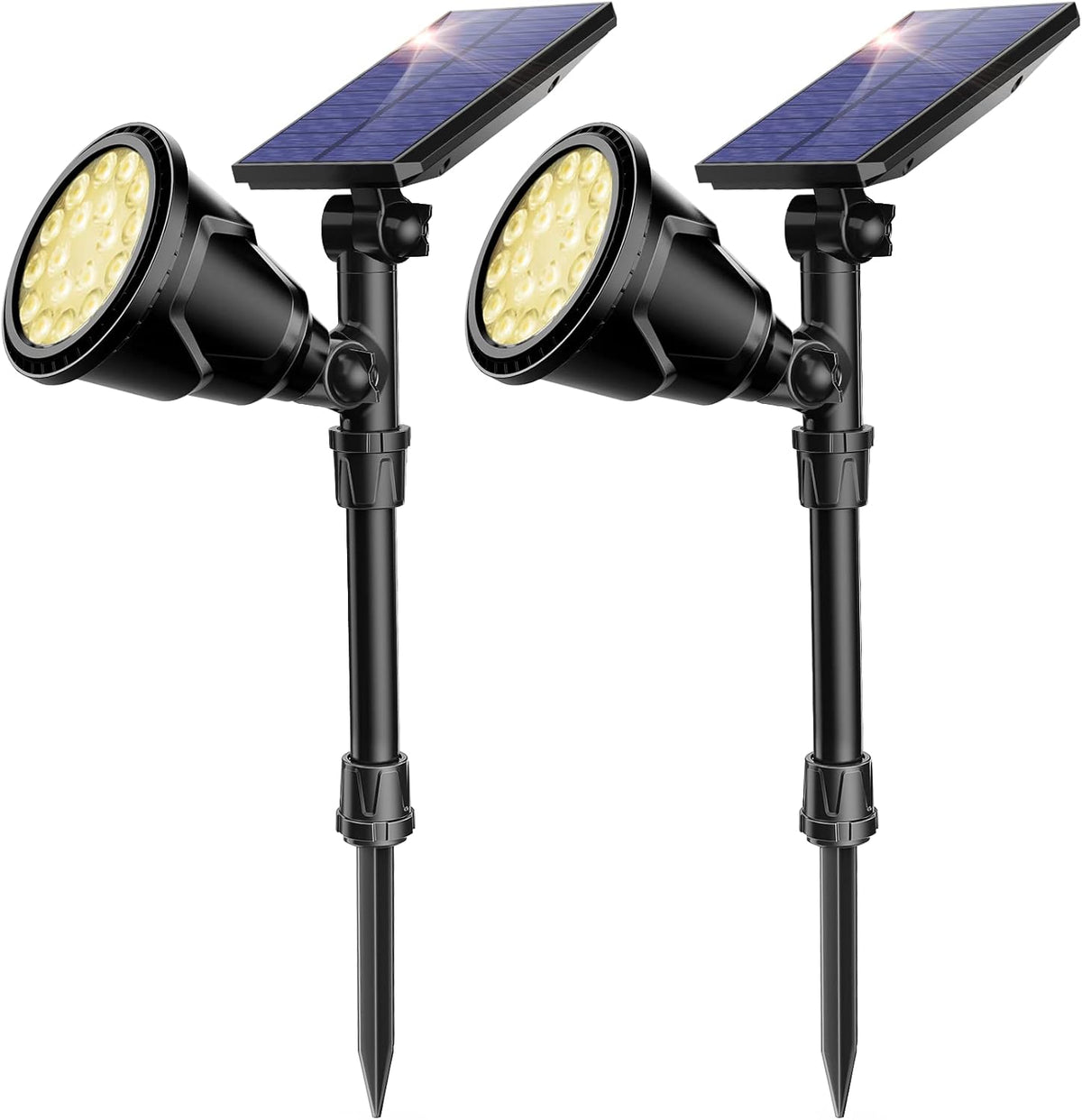 4 Pack Waterproof Solar Outdoor Lights T9010