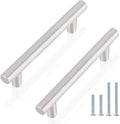 Brushed Nickel Stainless Steel Cabinet Handles 50 Pack Y728