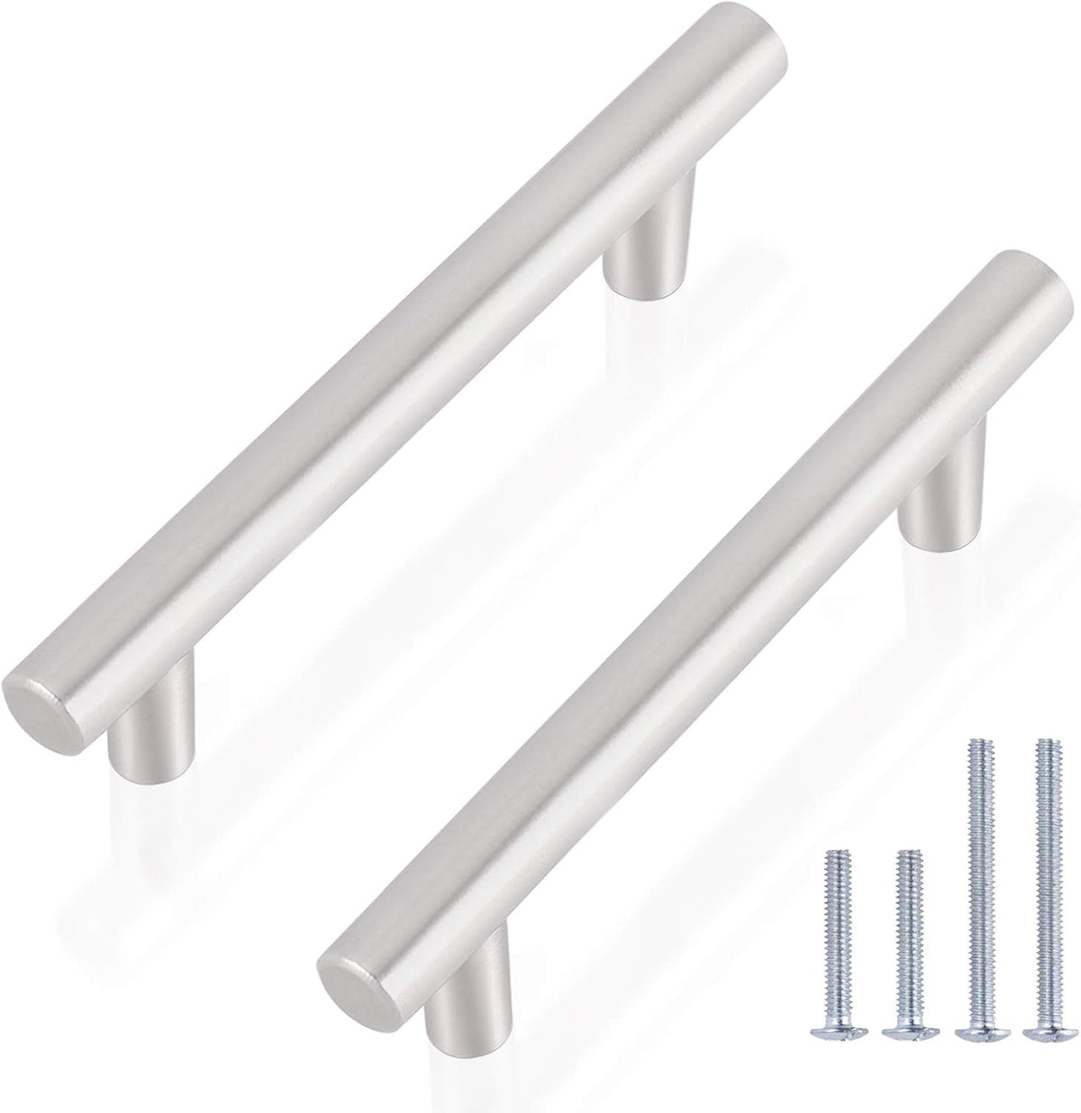 Brushed Nickel Stainless Steel Cabinet Handles 50 Pack Y728