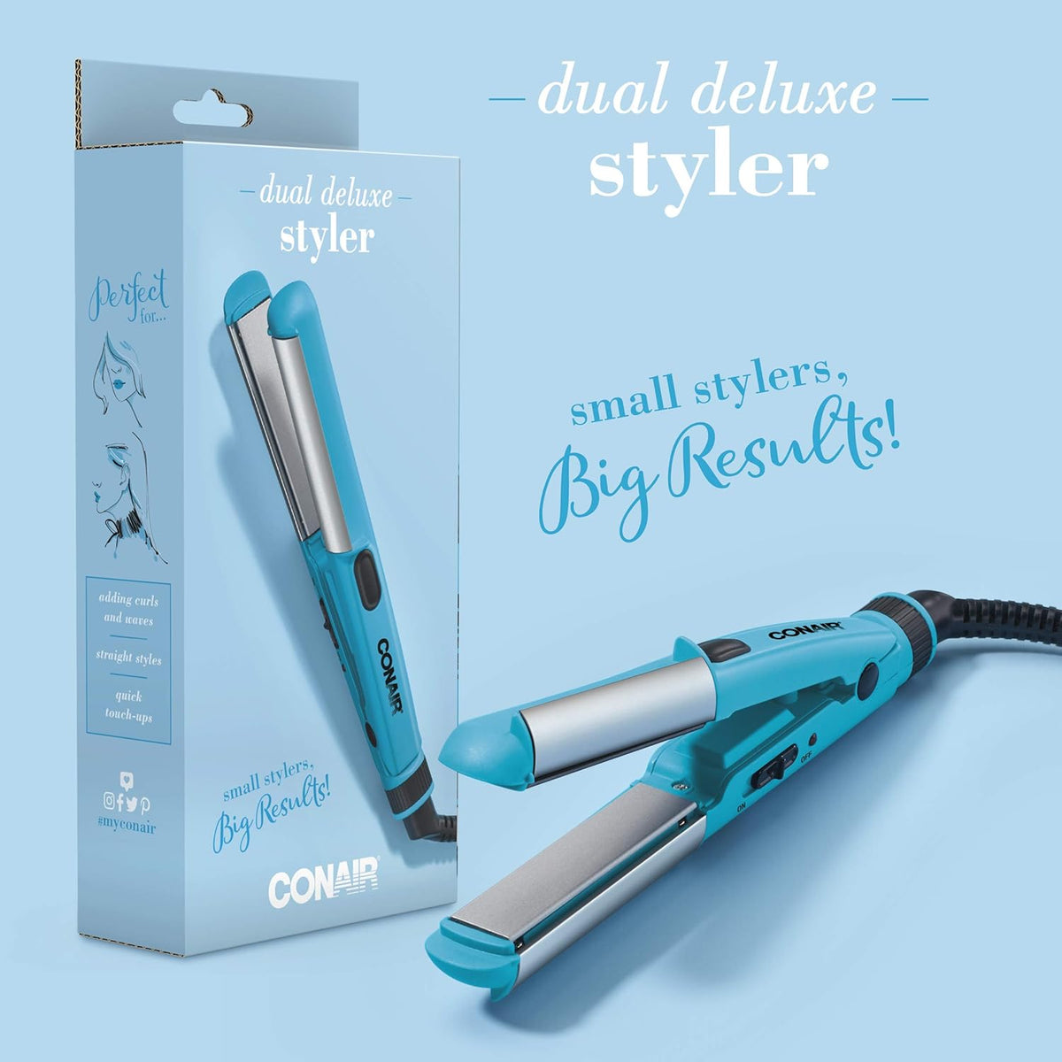Mini Dual Deluxe Styler T4685