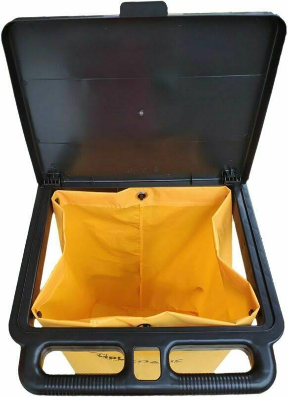 Yellow/Grey Commercial Janitorial Cart X9358