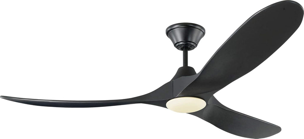 Brushed Steel 60 Ceiling Fan with LED Light and Remote Control O564