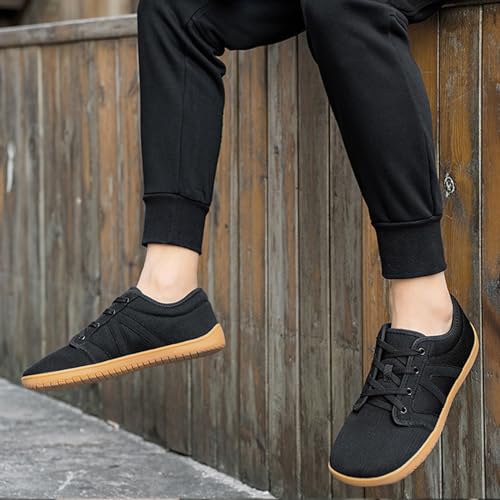 Men's Mesh Lace-Up Flat Casual Sneakers F35420