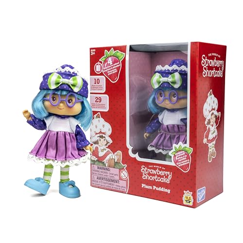 Strawberry Shortcake 5.5-inch Poseable Sweet Scented Fashion Doll with 4 Surprise Reveal Accessories Z405887